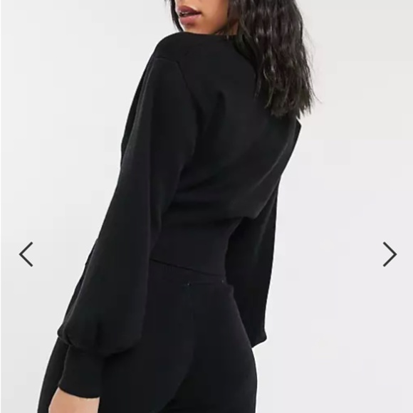 ASOS DESIGN knitted crew neck sweatshirt - Picture 2 of 4